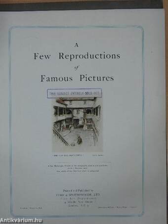 A Few Reproductions of Famous Pictures