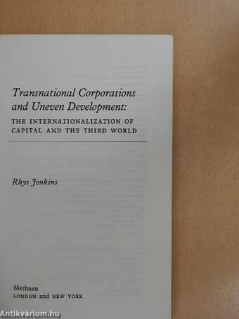 Transnational Corporations and Uneven Development