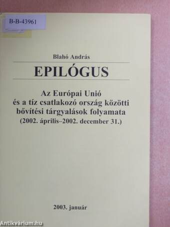 Epilógus