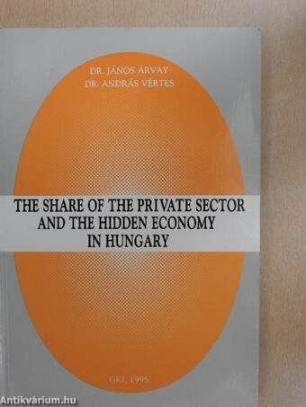 The share of the private sector and the hidden economy in Hungary