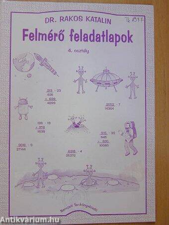 Felmérő feladatlapok 4. osztály