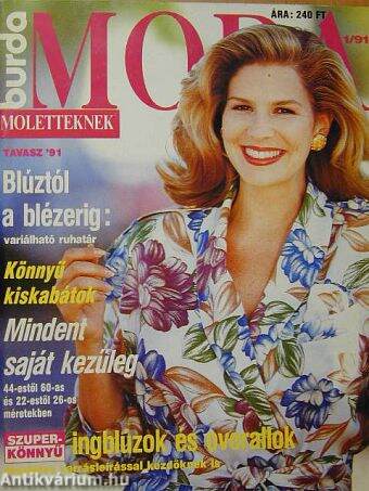 Burda Moda Moletteknek 1991. tavasz