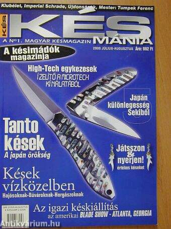 Késmánia Magazin 2000. július-augusztus