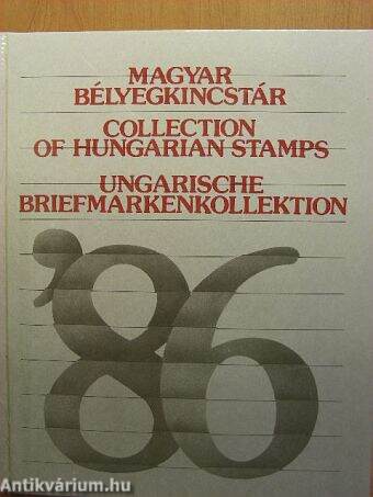 Magyar bélyegkincstár '86 - Bélyegblokkokkal