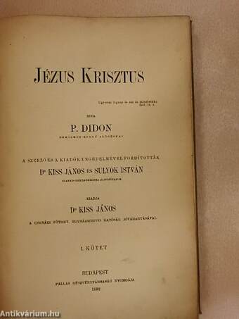 Jézus Krisztus I-II.