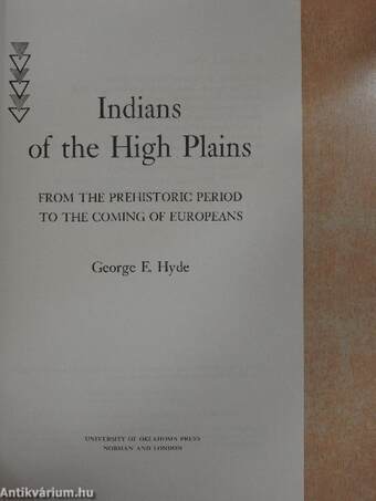 Indians of the High Plains