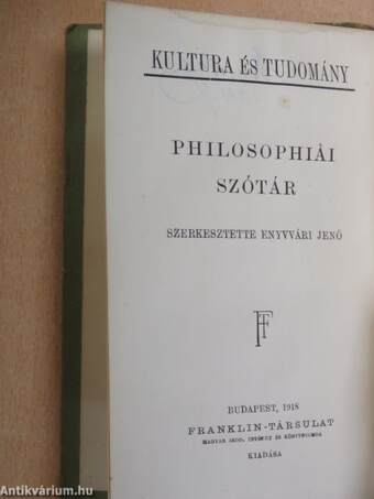 Philosophiai szótár