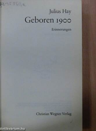 Geboren 1900