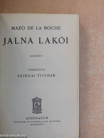 Jalna lakói