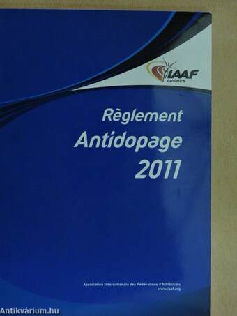 IAAF Anti-Doping Regulations 2011