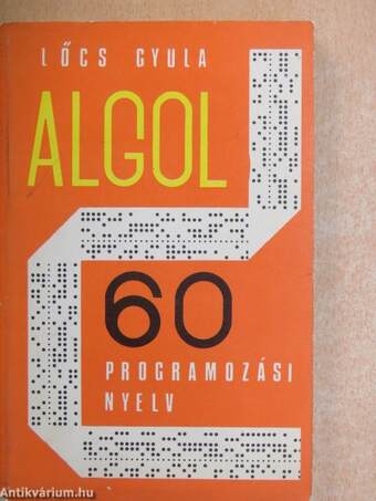 Az ALGOL 60 programozási nyelv