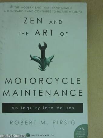 Zen and the Art of Motorcycle Maintenance