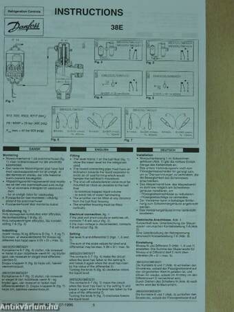 Danfoss Collection of Instructions