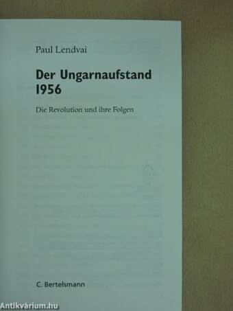 Der Ungarnaufstand 1956