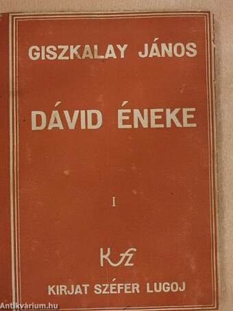 Dávid éneke I-II.