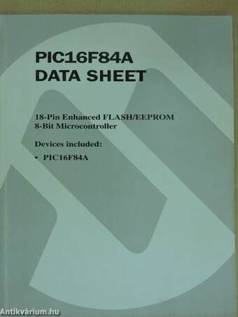 Microchip PIC16F84A Data Sheet