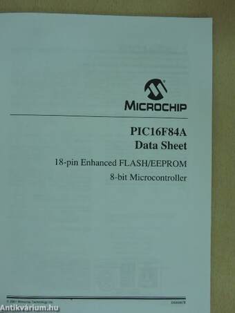 Microchip PIC16F84A Data Sheet