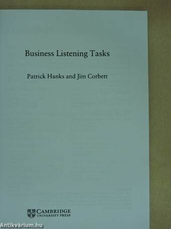 Business Listening Tasks