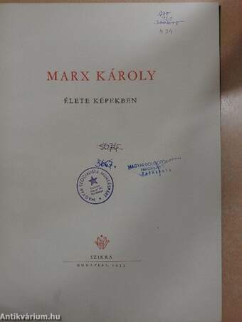 Marx Károly élete képekben