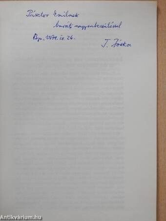 Lexikalisierung von grammatischen Mitteln in der heutigen ungarischen Sprache (dedikált példány)