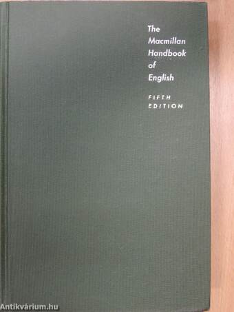 The Macmillan Handbook of English