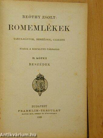 Romemlékek II.