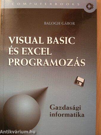 Visual Basic és Excel programozás - Floppy-val