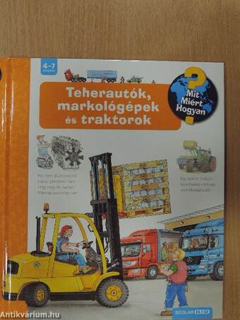 Teherautók, markológépek és traktorok