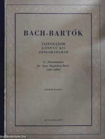 Tizenhárom könnyű kis zongoradarab A "Notenbüchlein für Anna Magdalena Bach" című műből