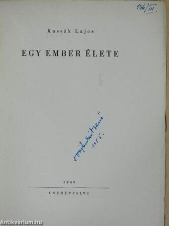 Egy ember élete I-III.