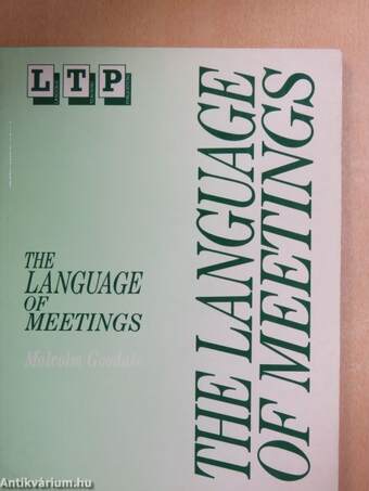 The Language of Meetings