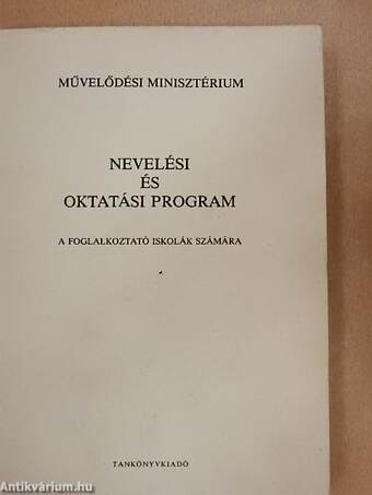 Nevelési és oktatási program