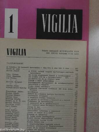 Vigilia 1967. január-december