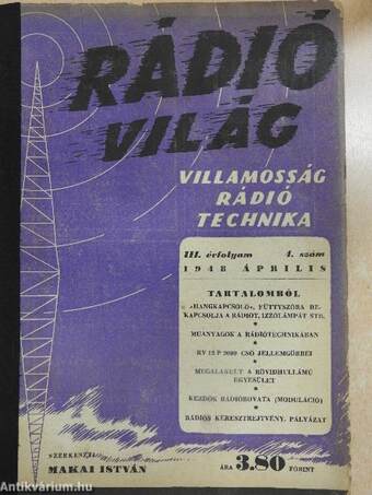 Rádióvilág 1948. április