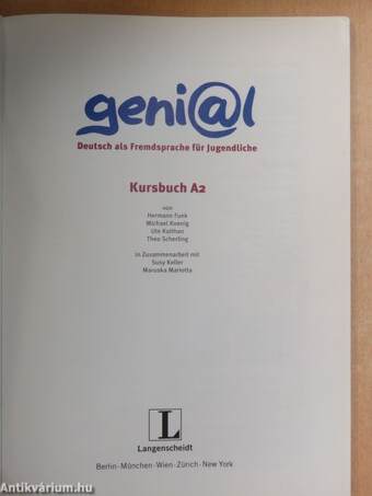 Geni@l - Kursbuch A2