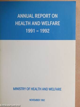 Annual Report on Health and Welfare 1991-1992