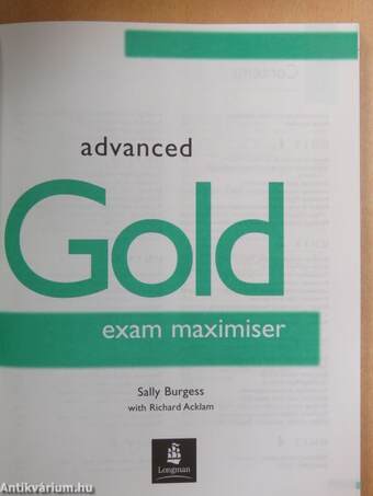 Advanced Gold - Exam Maximiser - CD-vel