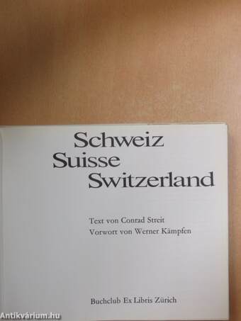 Schweiz/Suisse/Switzerland