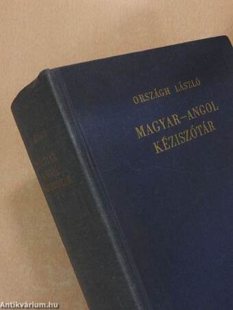 Magyar-angol kéziszótár