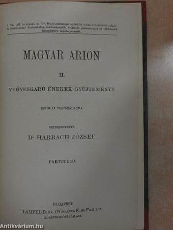 Magyar arion II.