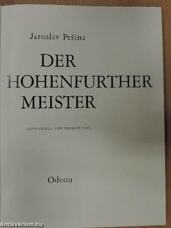 Der Hohenfurther Meister