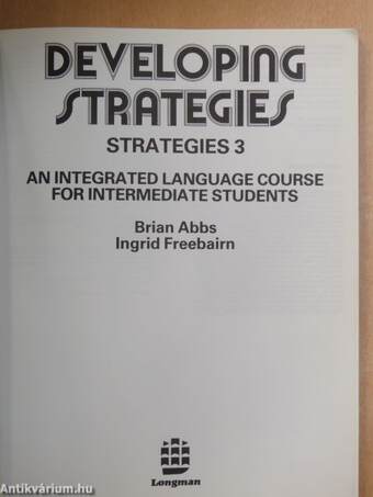 Developing Strategies 3. - Students' Book