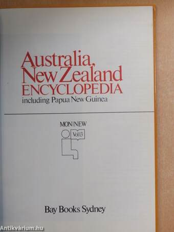 Australia, New Zealand Encyclopedia 13. (töredék)