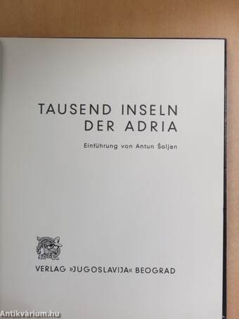 Tausend inseln der Adria