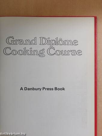 Grand Diplome Cooking Course