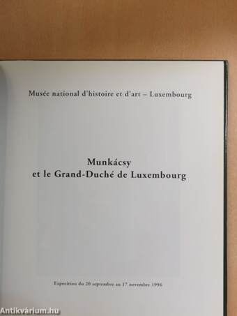 Munkácsy et le Grand-Duché de Luxembourg