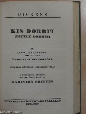 Kis Dorrit I-IV.