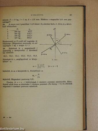 Műszaki matematikai gyakorlatok B. V.