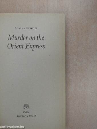 Murder on the Orient Express