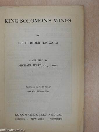 King Solomon's mines